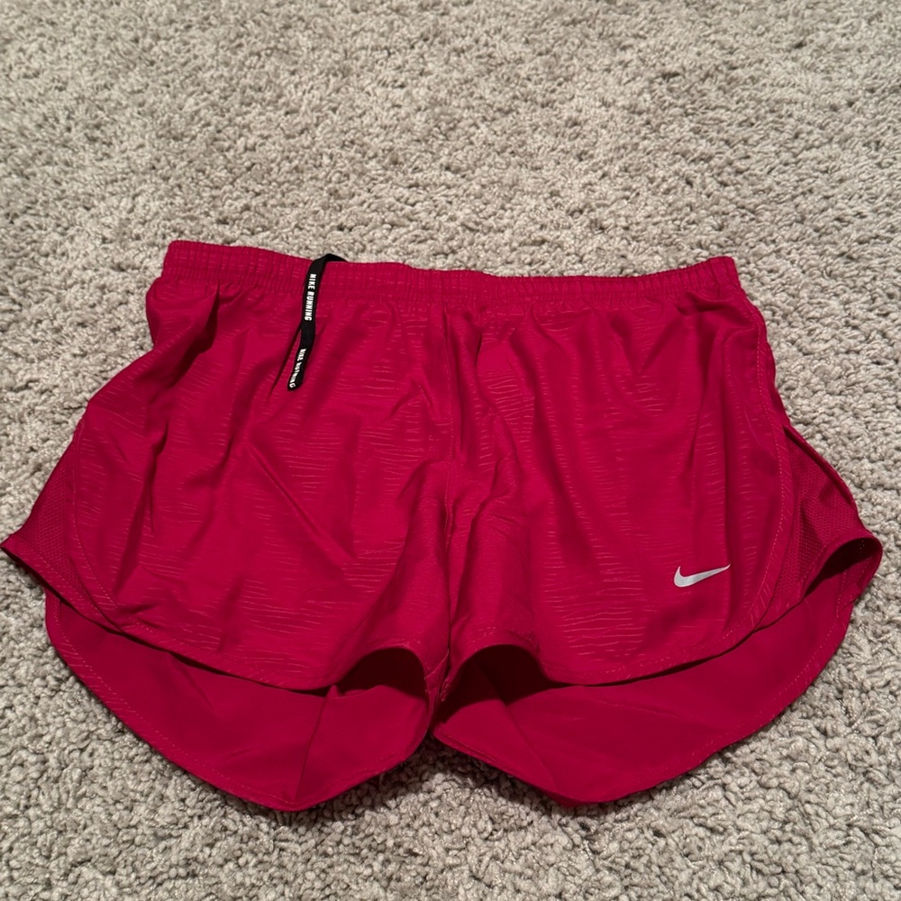 Nike Dry Fit Red Running Shorts
